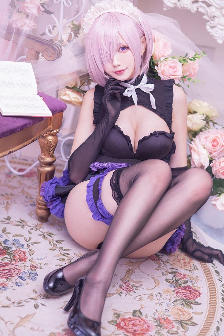 游戏《Fate/Grand Order》玛修·基列莱特COS图（CN：Mon夢）插图9