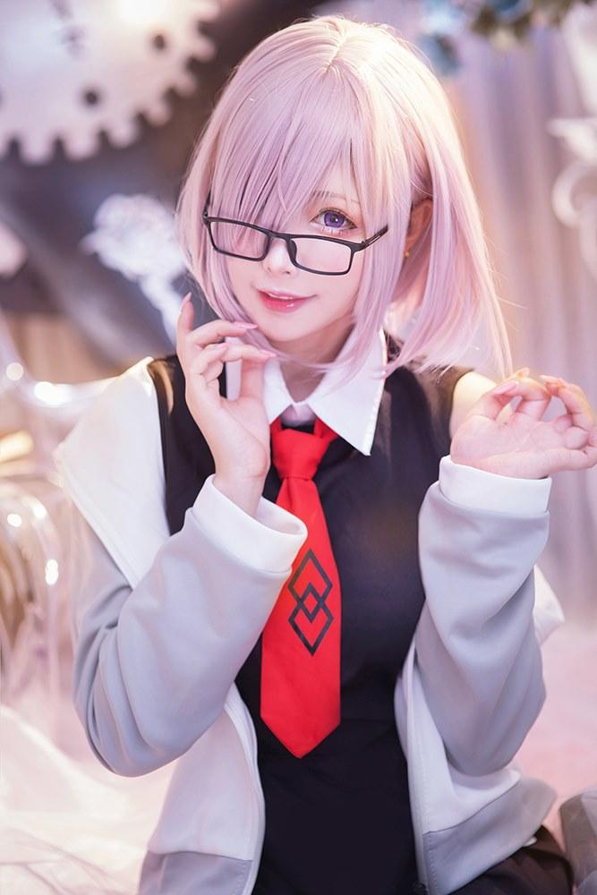 游戏《Fate/Grand Order》玛修·基列莱特COS图（CN：Mon夢）插图6