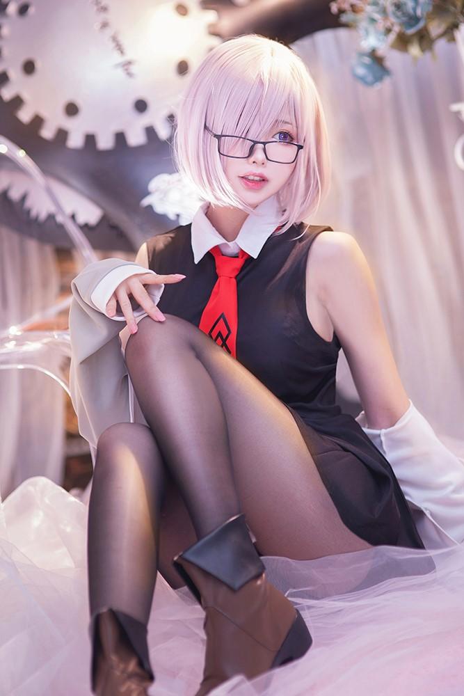 游戏《Fate/Grand Order》玛修·基列莱特COS图（CN：Mon夢）插图5