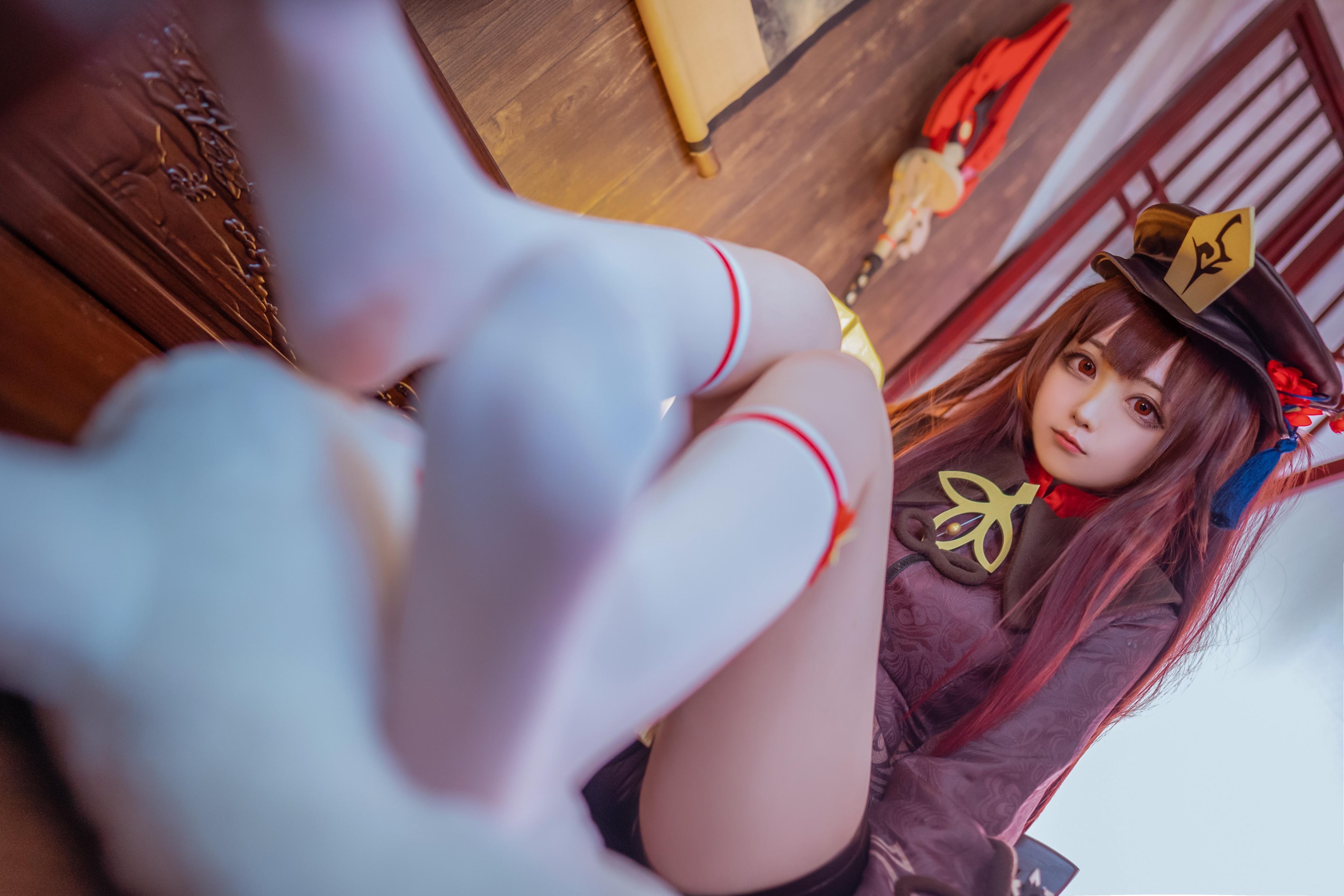 Sayako(さやこ)原神-胡桃COSPLAY图欣赏插图8