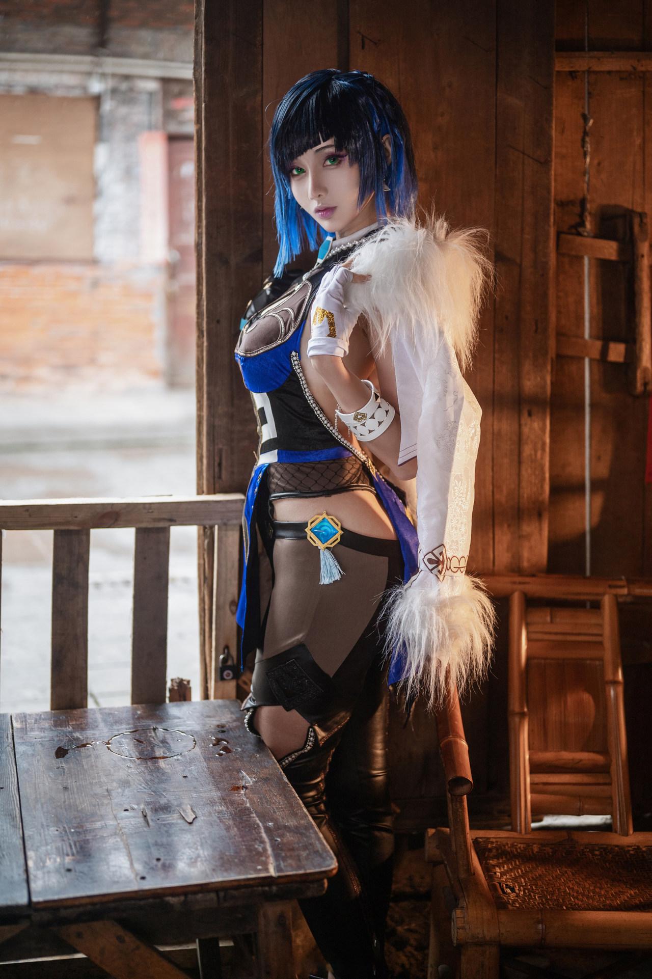 《原神》夜兰cosplay图（CN：如月灰）插图5