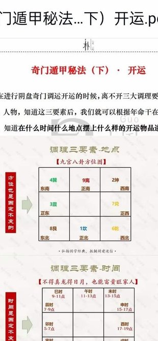 【易学上新】021.易朴国学 梁秋 奇门遁甲秘法上中下3册